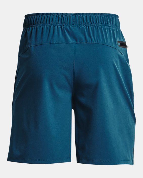 Men's UA Woven 7" Shorts, Blue, pdpMainDesktop image number 6